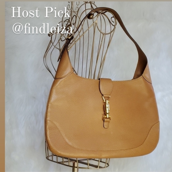Made in Italy Handbags - Italian Leather Shoulder Bag with Unique Closure Hardware